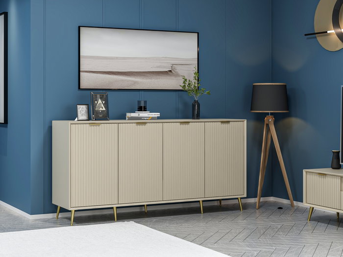 Hanah Home Luxe Consola Arenisca